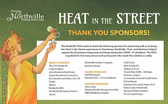 Heat in the Street thank you to sponsors