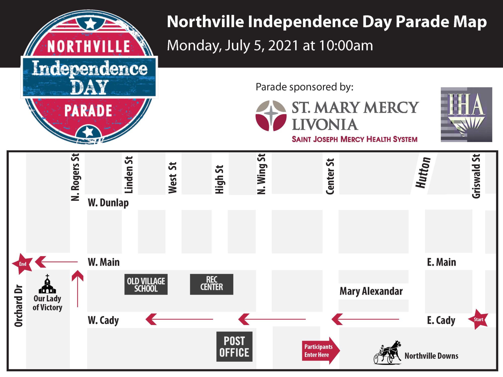 Independence Day Parade Northville DDA