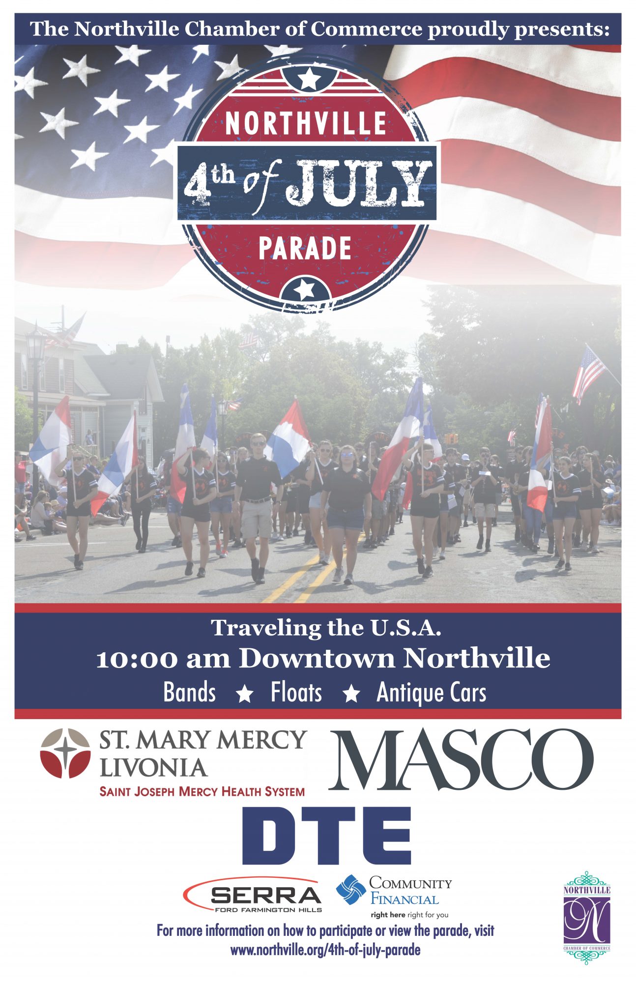 Independence Day Parade Northville DDA