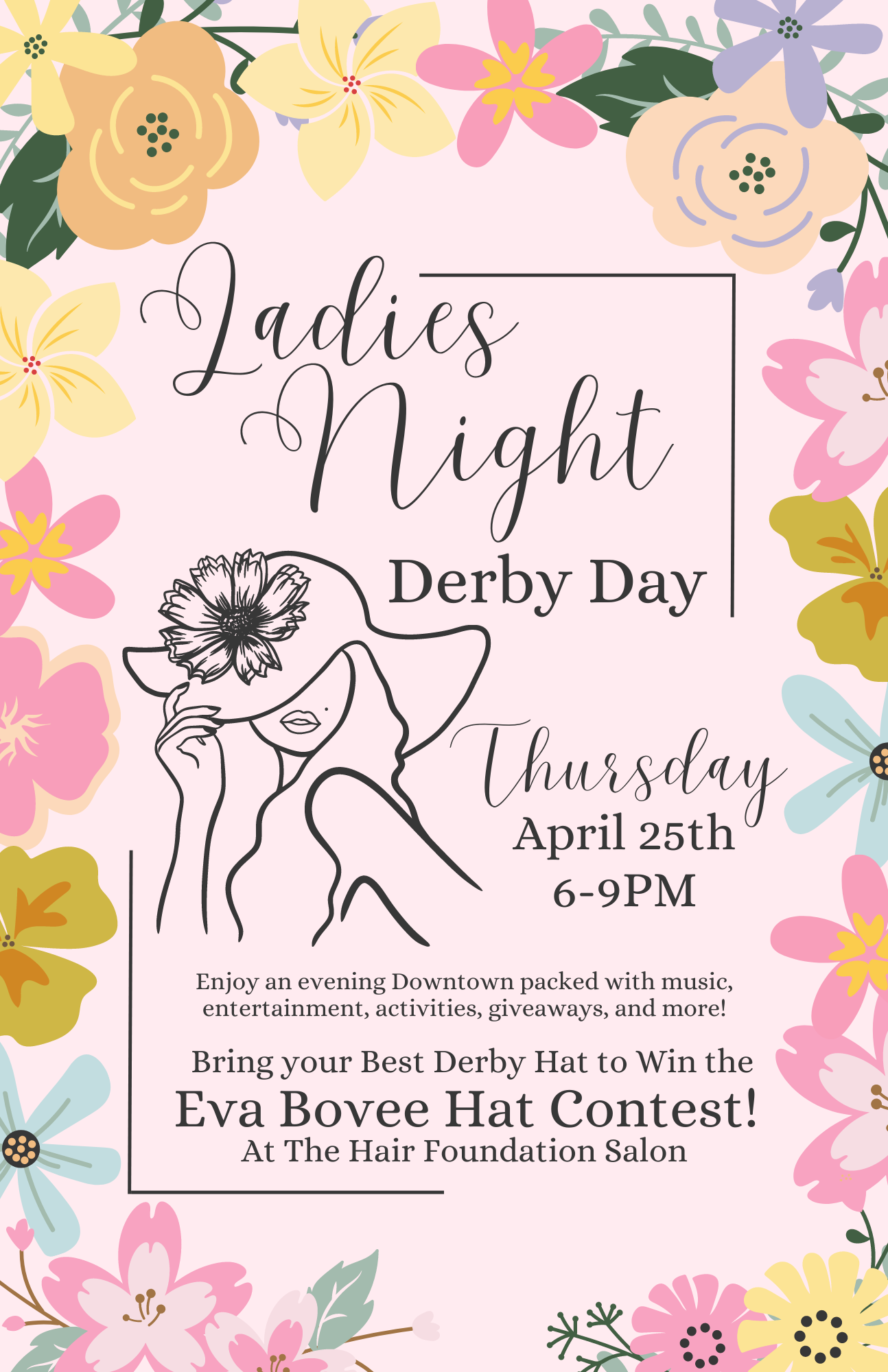 northville michigan ladies night flyer