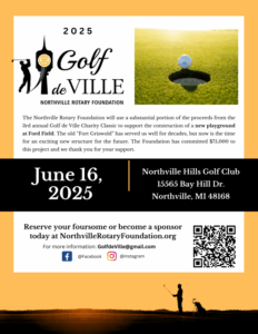Golf charity event on June 16, 2025.
